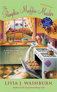 pumpkin muffin murder by livia washburn a thanksgiving novel