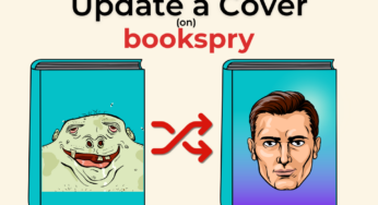 How to Update a Cover on bookspry