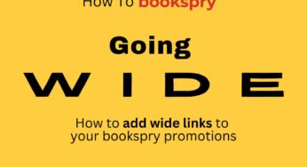 How to Add Wide Links to bookspry Book Promotions