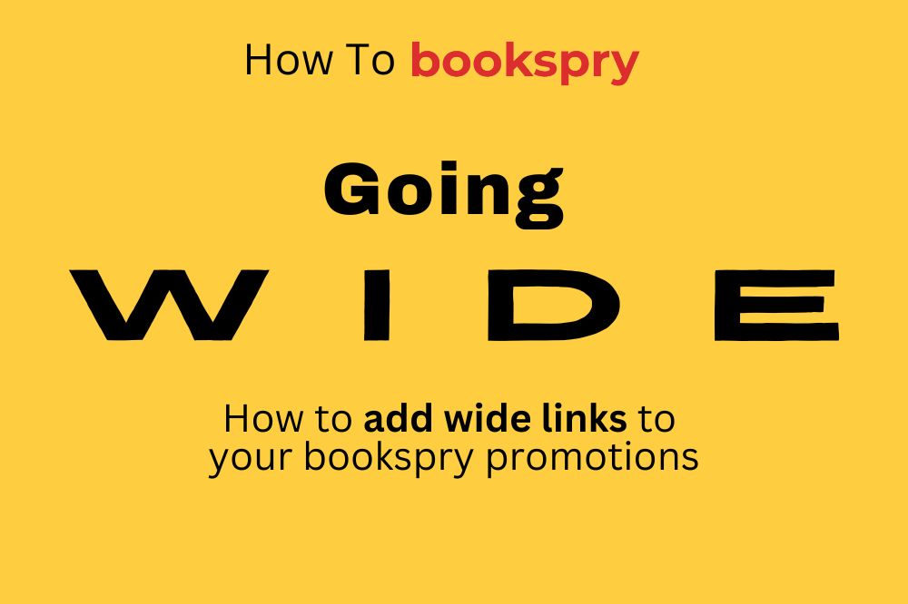 how to add wide links to bookspry book promotions how to add wide links to bookspry book promotions